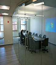 Glass Fronted Conference Room within Shared Attorney Offices