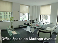madison ave office space for rent