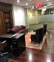Reception Desk eithin Downtown Manhattan Law Firm
